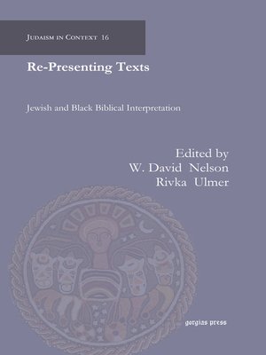 cover image of Re-Presenting Texts